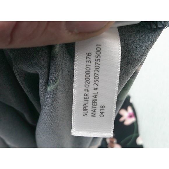 Ralph Lauren 250720755001 Navy Floral Stretch Matte Jersey Dress, 6R - Picture 7 of 11